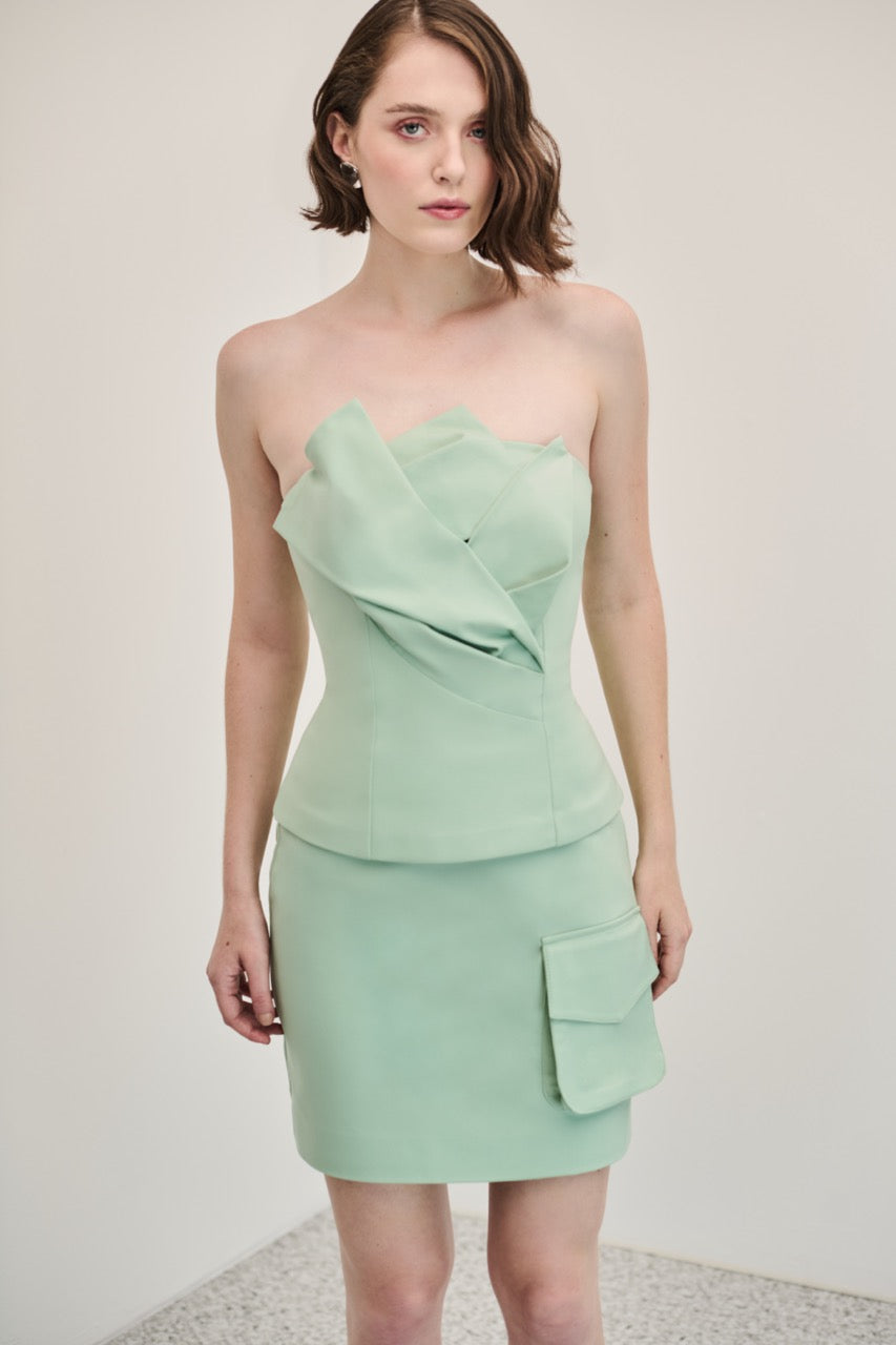 Saia Curta com Bolso