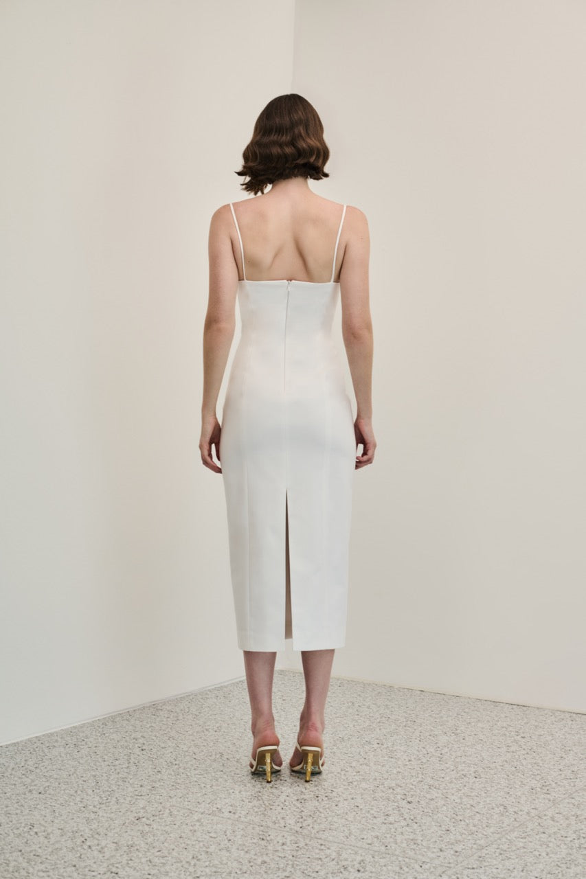 Vestido Decote Estruturado