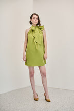 Vestido Curto Laço