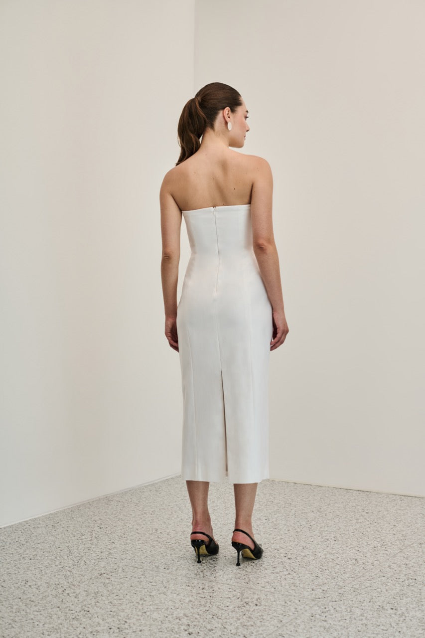 Vestido Midi Origami