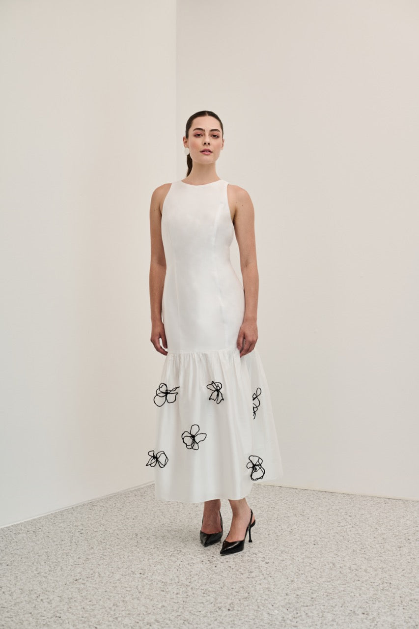 Vestido Midi Mini Esculturas