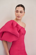 Vestido Manga Bufante