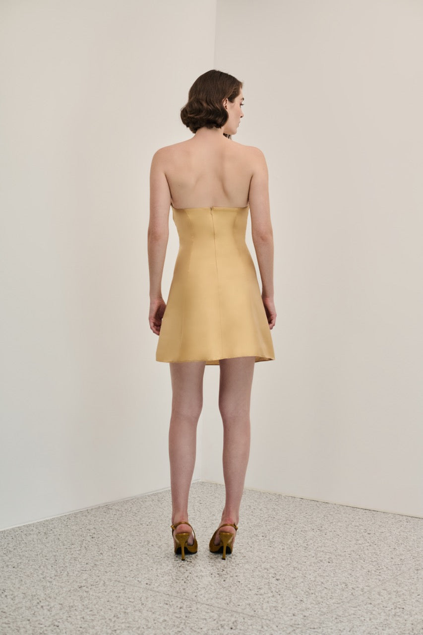 Vestido Decote Laço