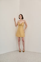 Vestido Decote Laço
